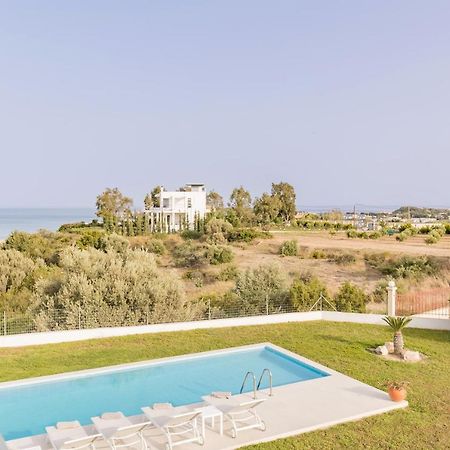 Villa Santa Maria With Private Pool And Sea View Afantou Dış mekan fotoğraf