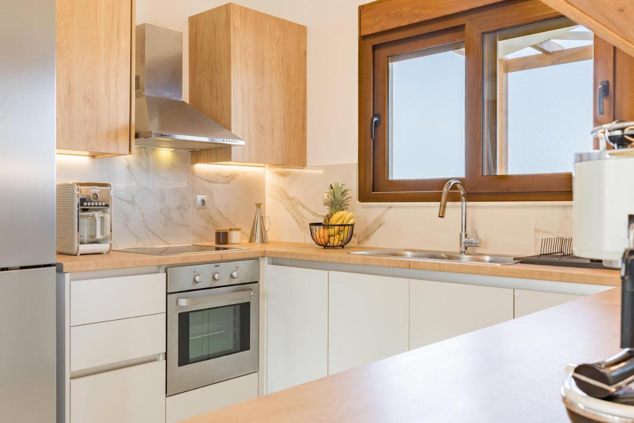 Villa Santa Maria With Private Pool And Sea View Afantou Dış mekan fotoğraf